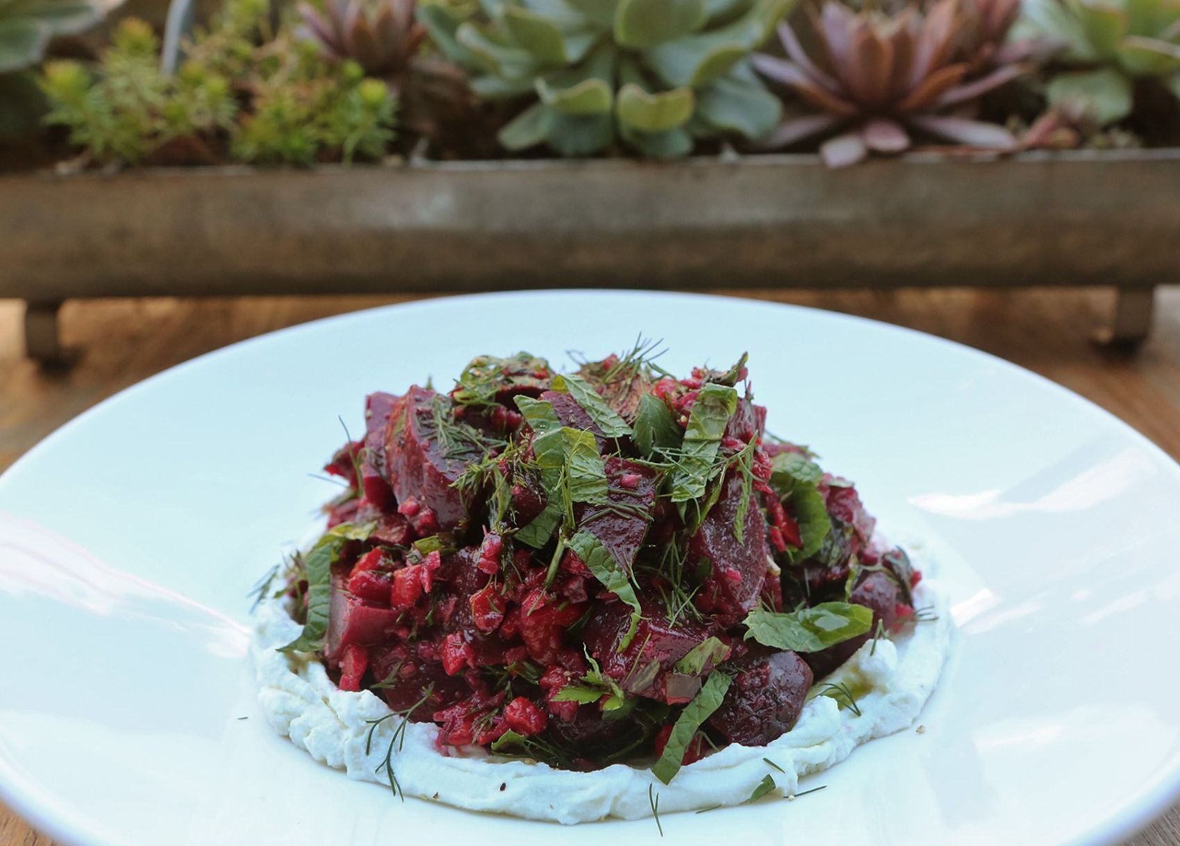 The Beet Salad is a Hit at Olio